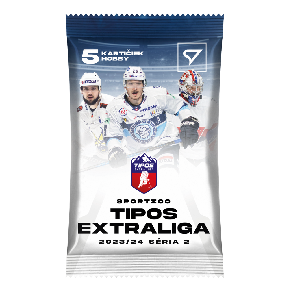 2023-24 Sportzoo Tipos Extraliga Série 2 Hockey Hobby Balíček